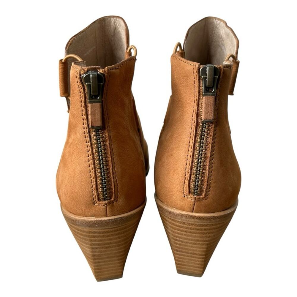 Eileen Fisher Tote Bootie Cognac Size 9 - Picture 4 of 11